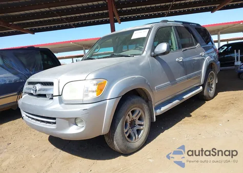 2006 Toyota Sequoia Sr5 V8 z USA, uszkodzony, nr VIN 5TDZT34A16S281511